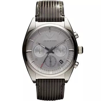 ARMANI AR0370 Vīriešu hronogrāfs Nerūsējošā tērauda pulkstenis 43mm