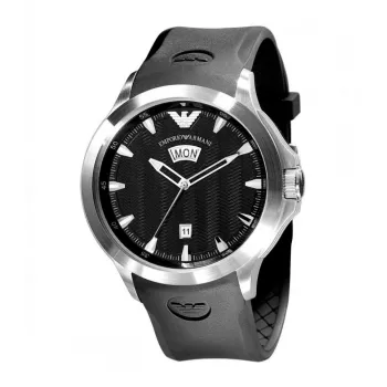ARMANI AR0631 Vīriešu hronogrāfs Nerūsējošā tērauda pulkstenis 45mm