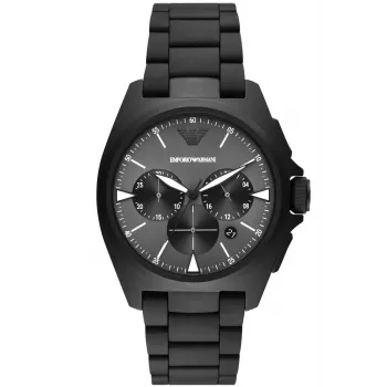 ARMANI AR11412 Vīriešu Nerūsējošā Tērauda Hronogrāfa Pulkstenis 42 mm Zils Ciparnīca