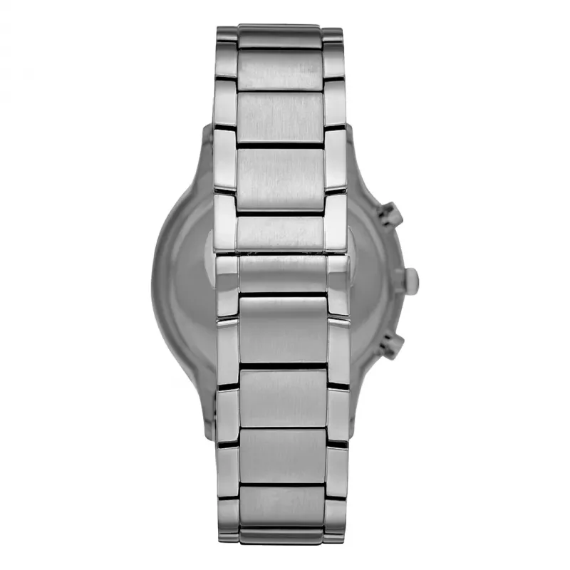 Armani AR11507 Vīriešu kvarca hronogrāfa pulkstenis 43mm Nerūsējošais tērauds Zils ciparnīca