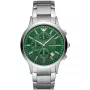 Armani AR11507 Vīriešu kvarca hronogrāfa pulkstenis 43mm Nerūsējošais tērauds Zils ciparnīca