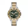 Armani AR11586 vīriešu kvarca hronogrāfa pulkstenis 43mm zils ciparnīca nerūsējošais tērauds