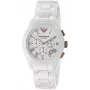 ARMANI AR1416 Vīriešu keramikas hronogrāfa pulkstenis 42mm Melns