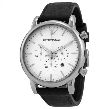 ARMANI AR1807 Vīriešu hronogrāfa pulkstenis 46mm Nerūsējošais tērauds