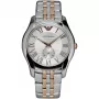 ARMANI AR1824 Sieviešu nerūsējošā tērauda kvarca pulkstenis 32 mm sudraba