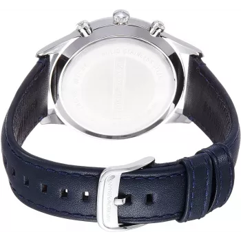 Armani AR1889 Vīriešu hronogrāfa pulkstenis 42mm Nerūsējošais tērauds Melns ciparnīca