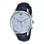 Armani AR1889 Vīriešu hronogrāfa pulkstenis 42mm Nerūsējošais tērauds Melns ciparnīca