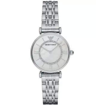 ARMANI AR1908 Sieviešu kvarca analogais pulkstenis 32mm Nerūsējošais tērauds
