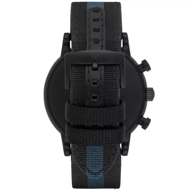 ARMANI AR1948 Vīriešu kvarca hronogrāfa pulkstenis 46mm nerūsējošais tērauds