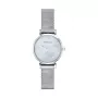 Armani AR1955 Sieviešu kvarca pulkstenis 32mm nerūsējošā tērauda korpuss balts ciparnīca brūna ādas siksniņa