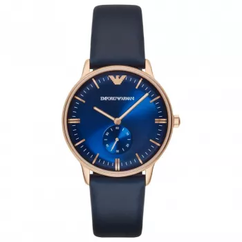 ARMANI AR2071 vīriešu pulkstenis 40mm nerūsējošā tērauda melns ciparnīca Milanese Mesh siksniņa