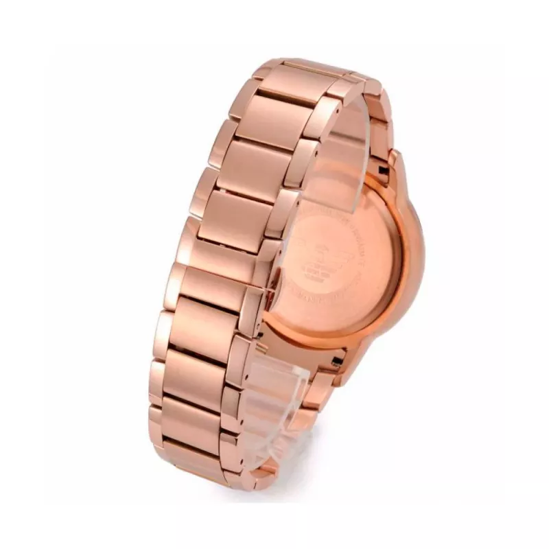 Armani AR2452 Vīriešu hronogrāfa pulkstenis 43mm Nerūsējošais tērauds Zils ciparnīca