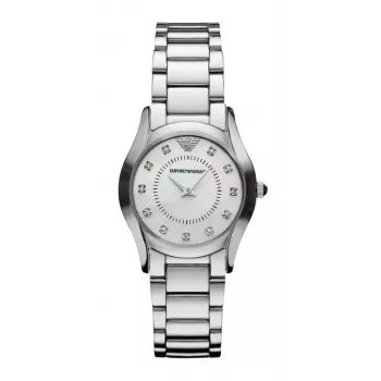 Armani AR3168 Sieviešu kvarca pulkstenis 29mm Nerūsējošais tērauds Rožu zelts