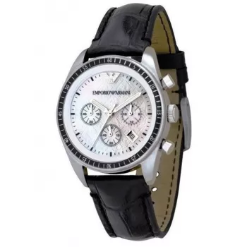 Armani AR5670 Sieviešu keramikas pulkstenis balts ciparnīca balta siksniņa