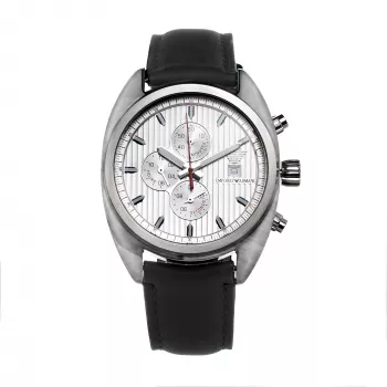 Armani AR5911 Vīriešu kvarca hronogrāfa pulkstenis 42mm melns ciparnīca nerūsējošais tērauds