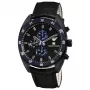 ARMANI AR5916 Vīriešu kvarca hronogrāfa pulkstenis 42mm melns ciparnīca rozā zelta tonēts nerūsējošais tērauds un silikona aproce