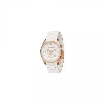 ARMANI AR5919 Vīriešu Nerūsējošā Tērauda Hronogrāfa Pulkstenis 43mm Melns Ciparnīca