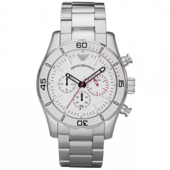 ARMANI AR5932 Vīriešu Pulkstenis 45mm Nerūsējošais Tērauds Roze Zelts PVD Kvarca Hronogrāfs