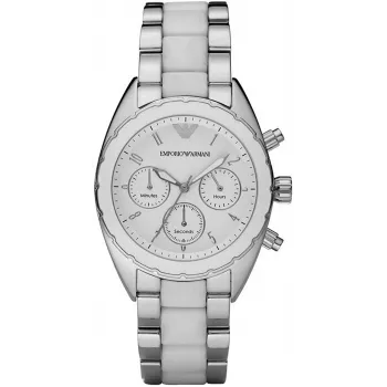 Armani AR5940 Sieviešu kvarca hronogrāfa pulkstenis 42mm rožu zelta nerūsējošais tērauds