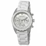 ARMANI AR5941 Sieviešu rozā zelta toņa nerūsējošā tērauda hronogrāfa pulkstenis 35mm
