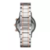 ARMANI AR80025 Vīriešu kvarca hronogrāfa pulkstenis 43mm Nerūsējošais tērauds Zils ciparnīca