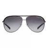 ARMANI EXCHANGE AX2002-60992V Unisex Saulesbrilles - Matēts Melns Metāla Rāmis ar Tumši Pelēkām Spoguļstikla Lēcām