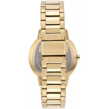 Armani Exchange AX2707 Vīriešu kvarca analogais pulkstenis 42 mm Nerūsējošais tērauds Melns ciparnīca