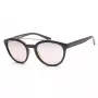 ARMANI EXCHANGE AX4118S81586X Unisex Taisnstūra saulesbrilles Matēti melns Tumši pelēks spogulis Sudrabs 54mm