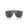 Armani Exchange AX4137SU81806 Vīriešu kvadrātveida saulesbrilles - Matēts melns rāmis, tumši pelēkas lēcas