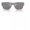 Armani Exchange AX4141SU81806 Vīriešu saulesbrilles Matēti melna tumši pelēka 56mm