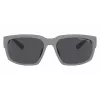 Armani Exchange AX4142SU81808 Vīriešu saulesbrilles Matēti melna tumši pelēka taisnstūra