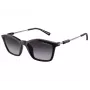 Armani Exchange AX4146SU81588 Sieviešu saulesbrilles - Caurspīdīgs pelēks rāmis, Pelēkas gradienta lēcas, 53 mm