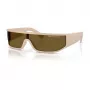 Armani Exchange AX4153SU83617 Unisex Saulesbrilles - Melns Rāmis, Pelēkas Lēcas, Vairogs/Maska, 140mm Lēcu Platums