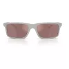 Armani Exchange AX4157SU83786 Vīriešu taisnstūra saulesbrilles - Matēts melns rāmis, pelēkas lēcas