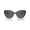 ARMANI EXCHANGE Sieviešu saulesbrilles AX4111SU82138 - Caurspīdīgs pelēks rāmis, pelēka gradienta lēca, 54/18/140 mm