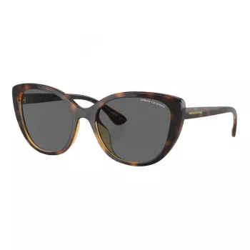 ARMANI EXCHANGE Sieviešu saulesbrilles AX4111SU82138 - Caurspīdīgs pelēks rāmis, pelēka gradienta lēca, 54/18/140 mm