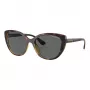 ARMANI EXCHANGE Sieviešu saulesbrilles AX4111SU82138 - Caurspīdīgs pelēks rāmis, pelēka gradienta lēca, 54/18/140 mm
