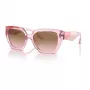 Armani Exchange Sieviešu Saulesbrilles AX4125SU83391 Caurspīdīgs Pelēks Rāmis Pelēka Gradienta Lēca 54mm