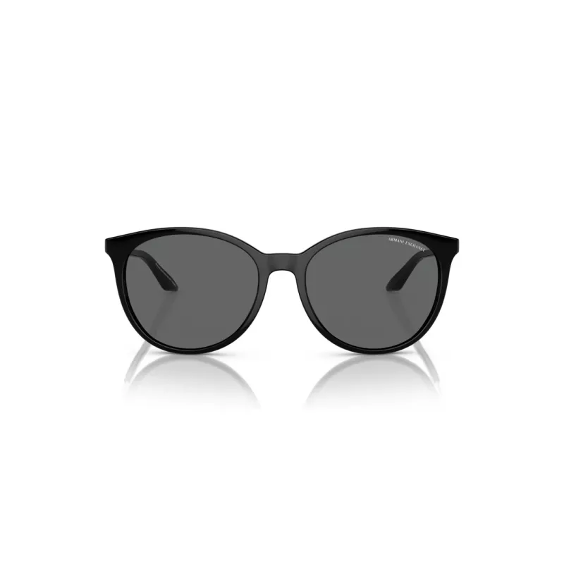 Armani Exchange Sieviešu saulesbrilles AX4140S815887 - Melns rāmis, Pelēkas lēcas, 55mm