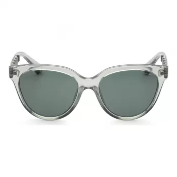 ARMANI EXCHANGE Sieviešu saulesbrilles AX4148SU83607 Caurspīdīgi pelēks kvadrātveida rāmis Pelēkas lēcas 56 mm