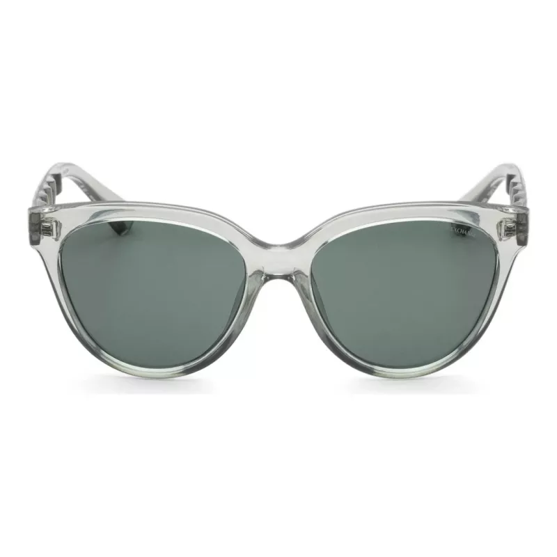 ARMANI EXCHANGE Sieviešu saulesbrilles AX4148SU83607 Caurspīdīgi pelēks kvadrātveida rāmis Pelēkas lēcas 56 mm