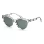 ARMANI EXCHANGE Sieviešu saulesbrilles AX4148SU83607 Caurspīdīgi pelēks kvadrātveida rāmis Pelēkas lēcas 56 mm