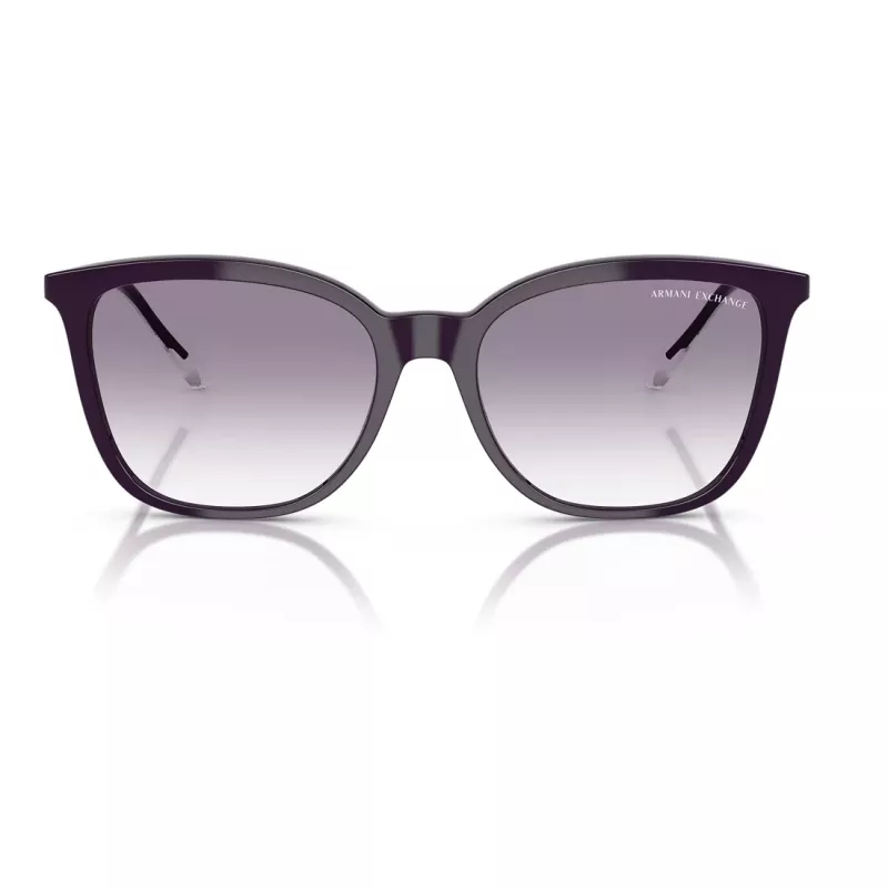 ARMANI EXCHANGE Sieviešu saulesbrilles AX4151S836479 Brūna Havana Pelēka Gradienta 55mm