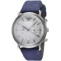 ARMANI Vīriešu AR11144 Hronogrāfs Nerūsējošā tērauda pulkstenis 43mm Zils ciparnīca