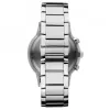 Armani vīriešu AR11164 hronogrāfa pulkstenis 43mm nerūsējošais tērauds melna ciparnīca