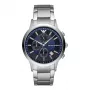 Armani vīriešu AR11164 hronogrāfa pulkstenis 43mm nerūsējošais tērauds melna ciparnīca