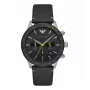 Armani vīriešu AR11325 Luigi hronogrāfa kvarca pulkstenis 44 mm nerūsējošais tērauds zils ciparnīca