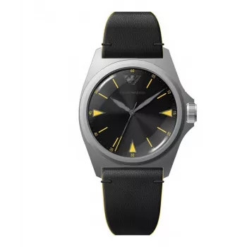 Armani vīriešu AR11330 Luigi kvarca pulkstenis 40mm zils ciparnīca nerūsējošais tērauds