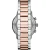 Armani Men's Luigi Kvarca pulkstenis AR11209 43mm Nerūsējošais tērauds Melns ciparnīca