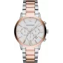 Armani Men's Luigi Kvarca pulkstenis AR11209 43mm Nerūsējošais tērauds Melns ciparnīca